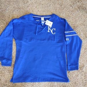 Pink Exclusive MLB Collection KC sweatshirt
